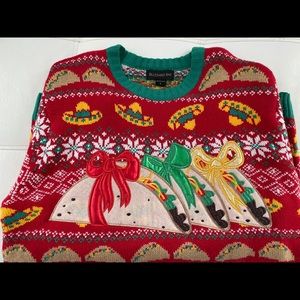 Ugly Christmas Sweater Taco Edition
